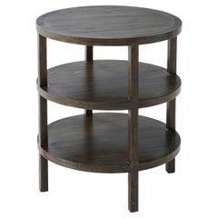 European Modern Three, Tier End Table