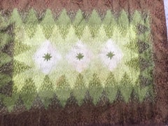 Bobyrug’s pretty Scandinavian Modern 1970’s design Rug