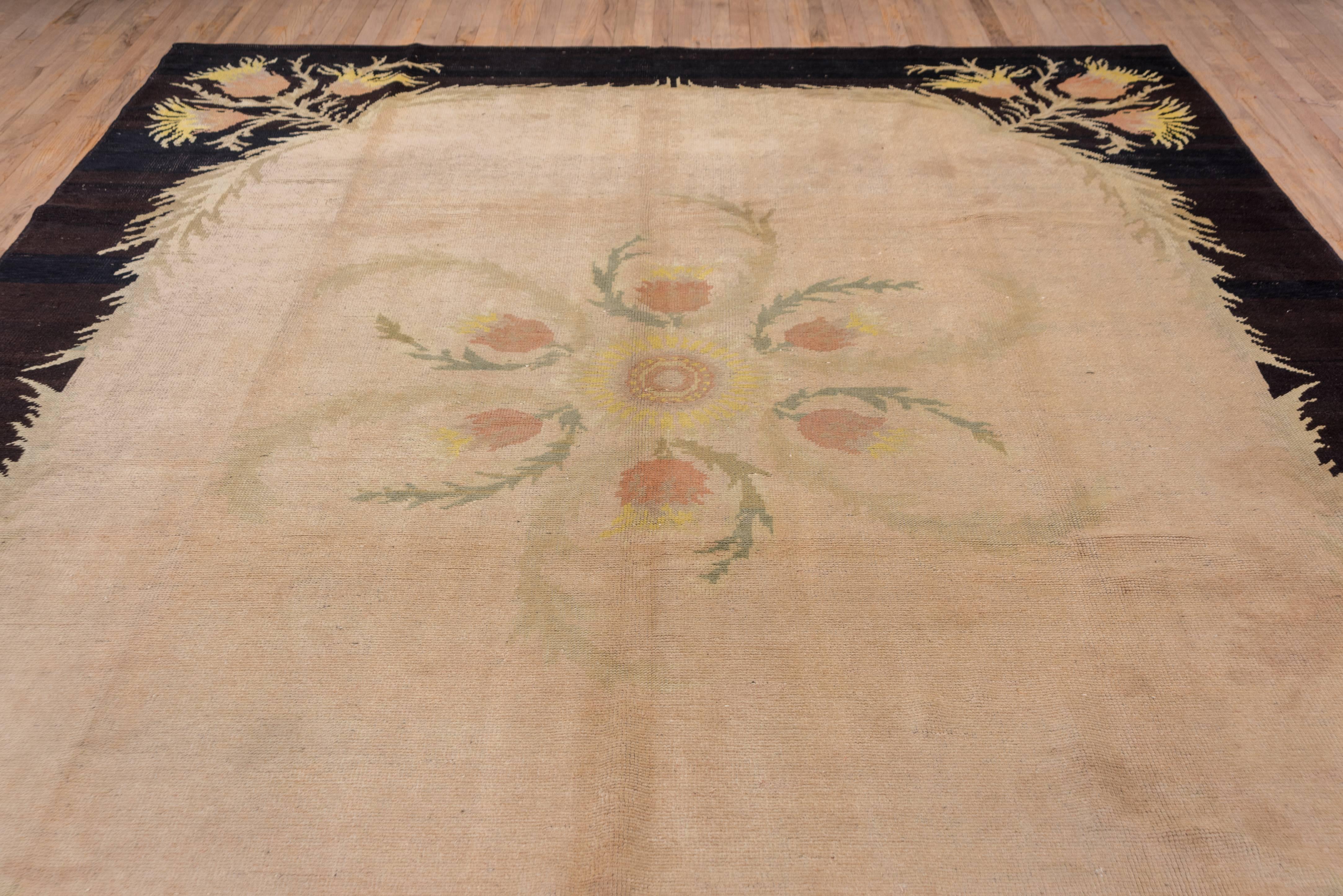 Spanish Colonial European Modernist Carpet, circa 1920 For Sale
