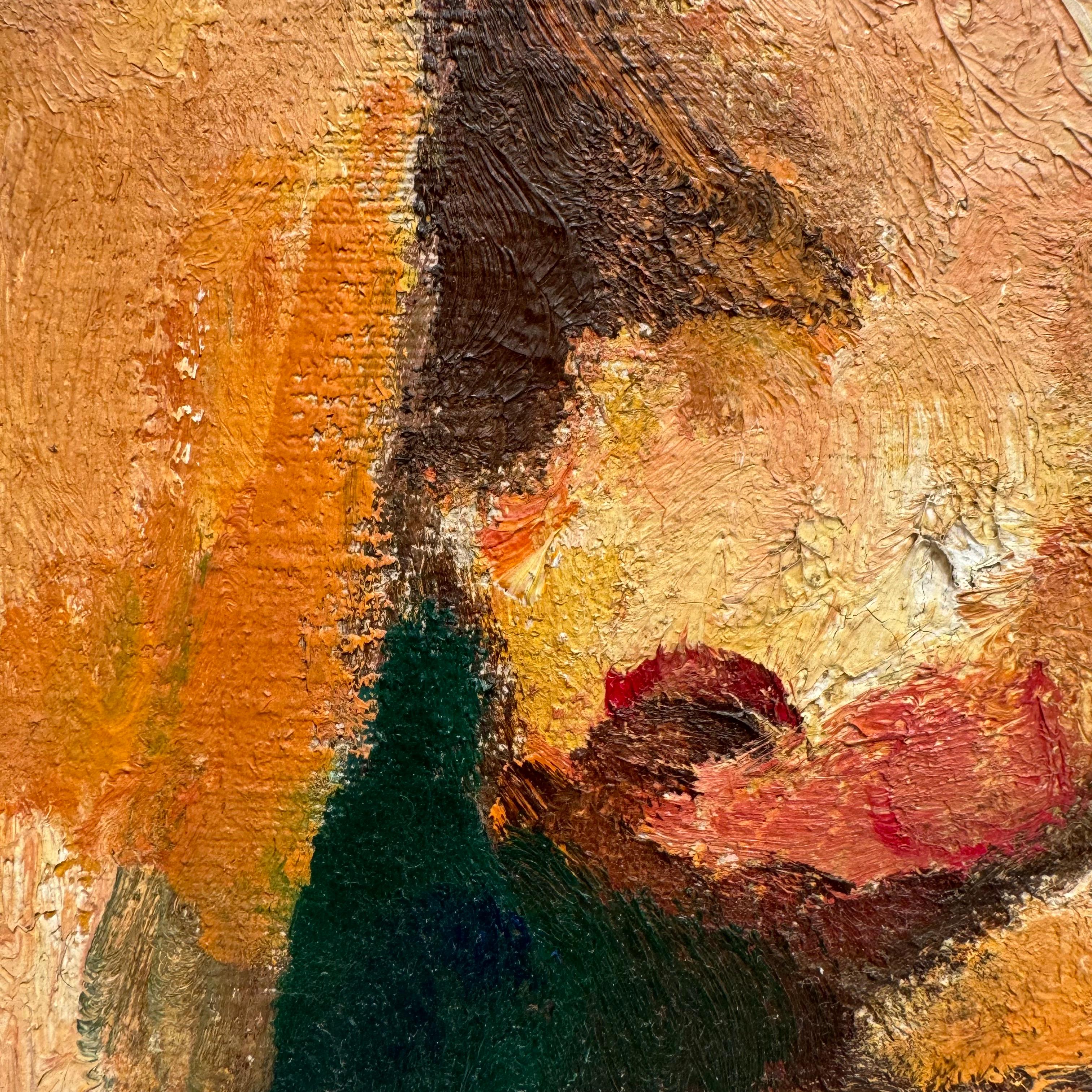 European Nude Portrait Painting In condizioni buone in vendita a Haywards Heath, GB