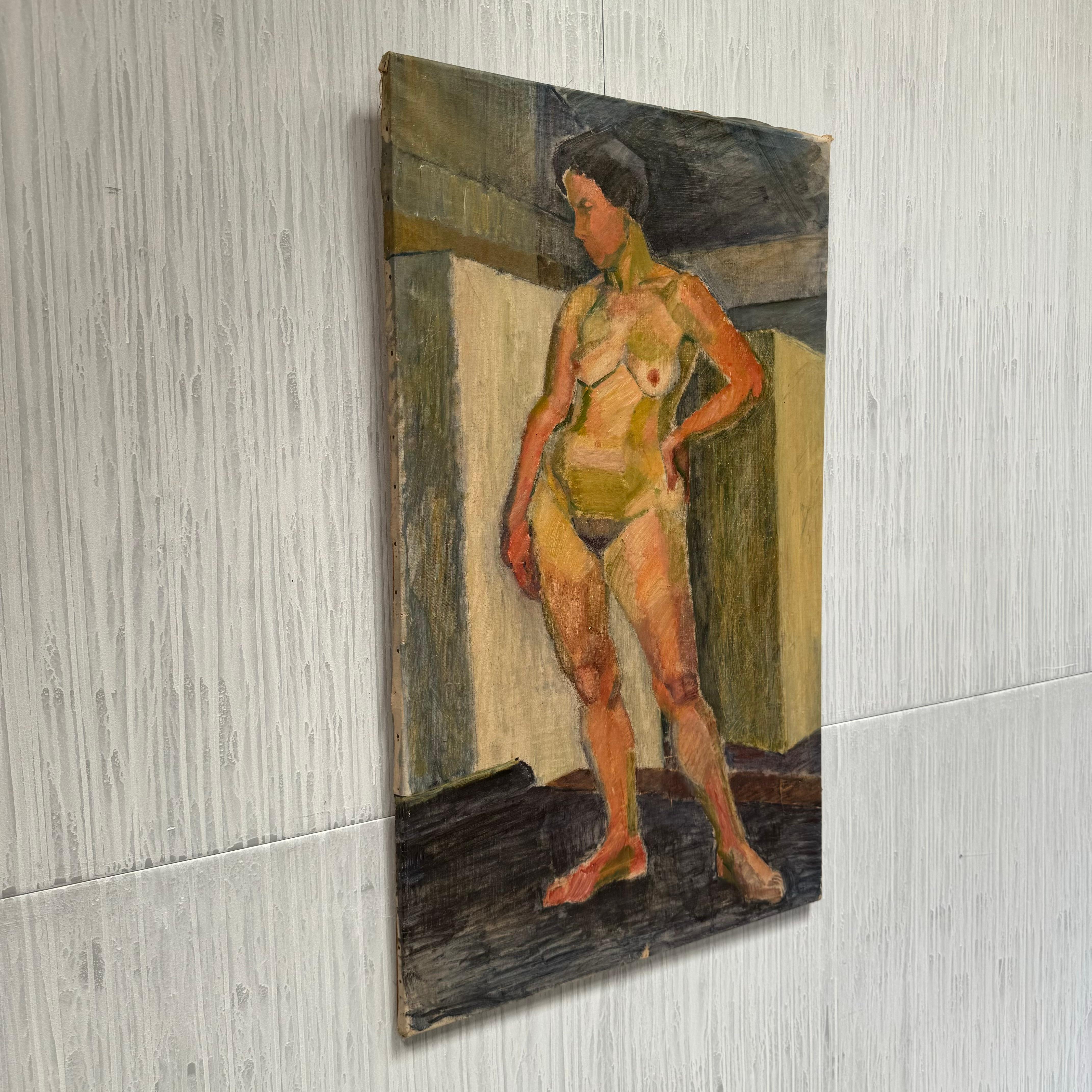 European Nude Portrait Painting For Sale 2