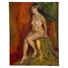 European Nude Portrait Painting