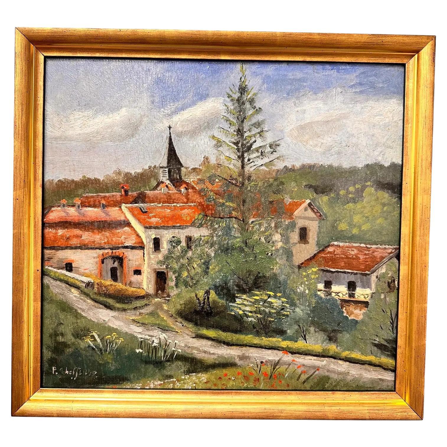 Olio europeo su tela
