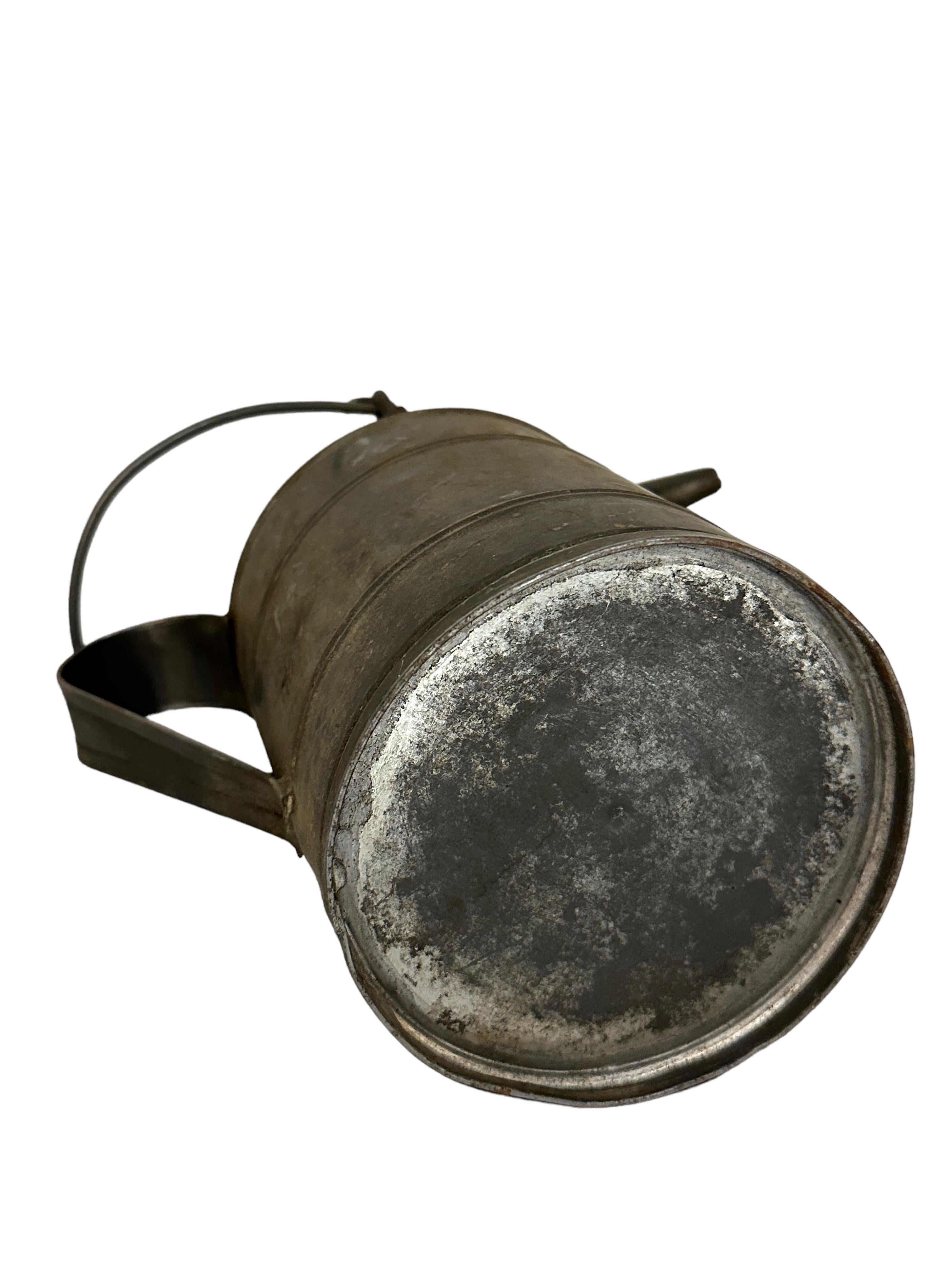 European Railways Oil Can, Vintage Oil Can, Industrial Style 1920s For Sale 7
