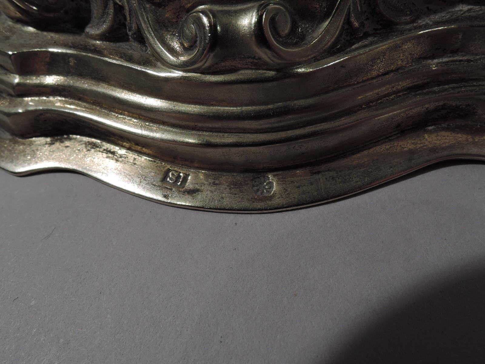 19th Century European Renaissance Revival Silver Gilt Chalice with Veil of Veronica