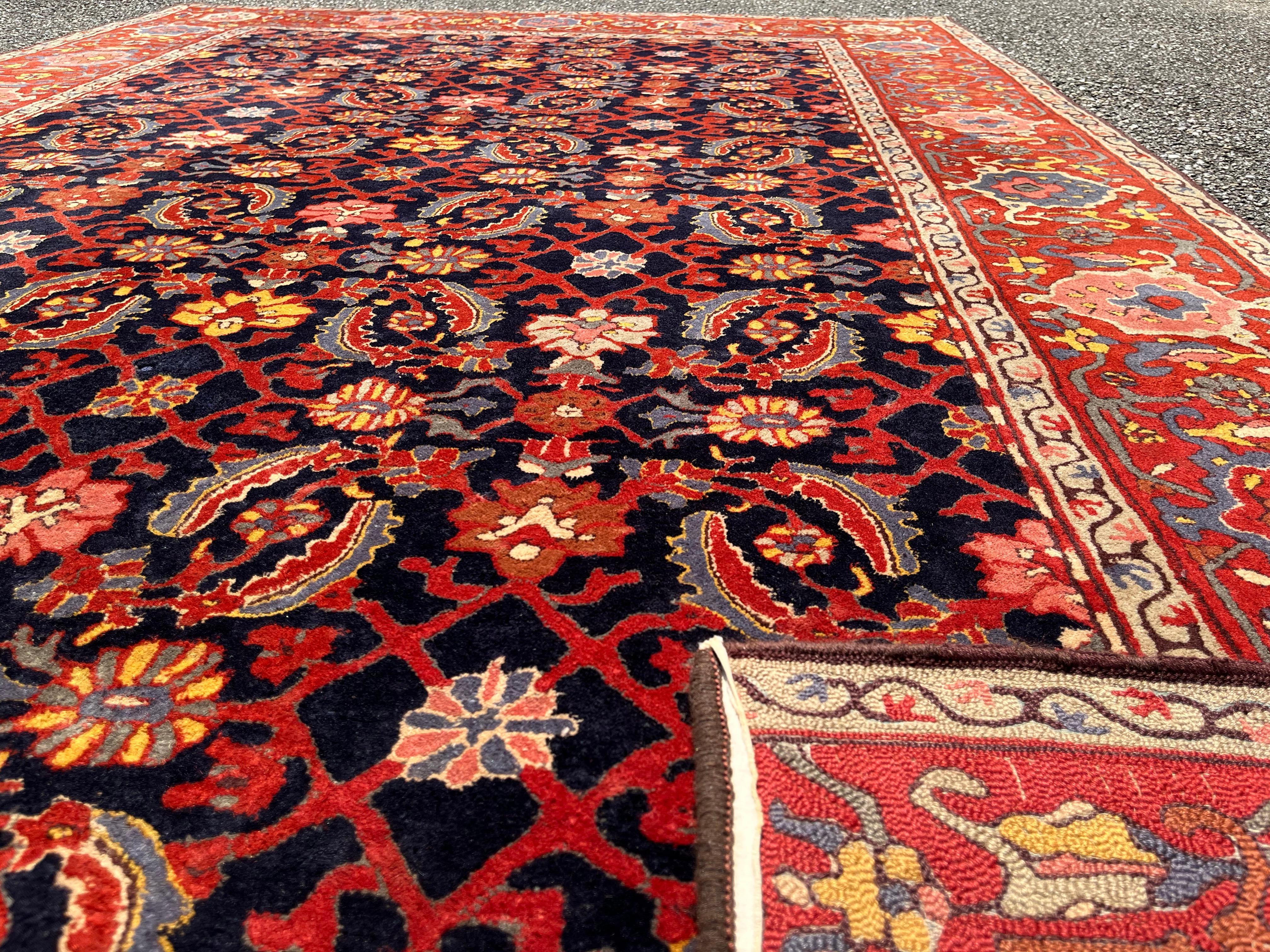 Europäischer Teppich Herati Design im Angebot 4