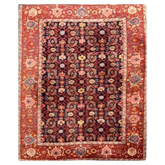 Vintage European Rug Herati Design