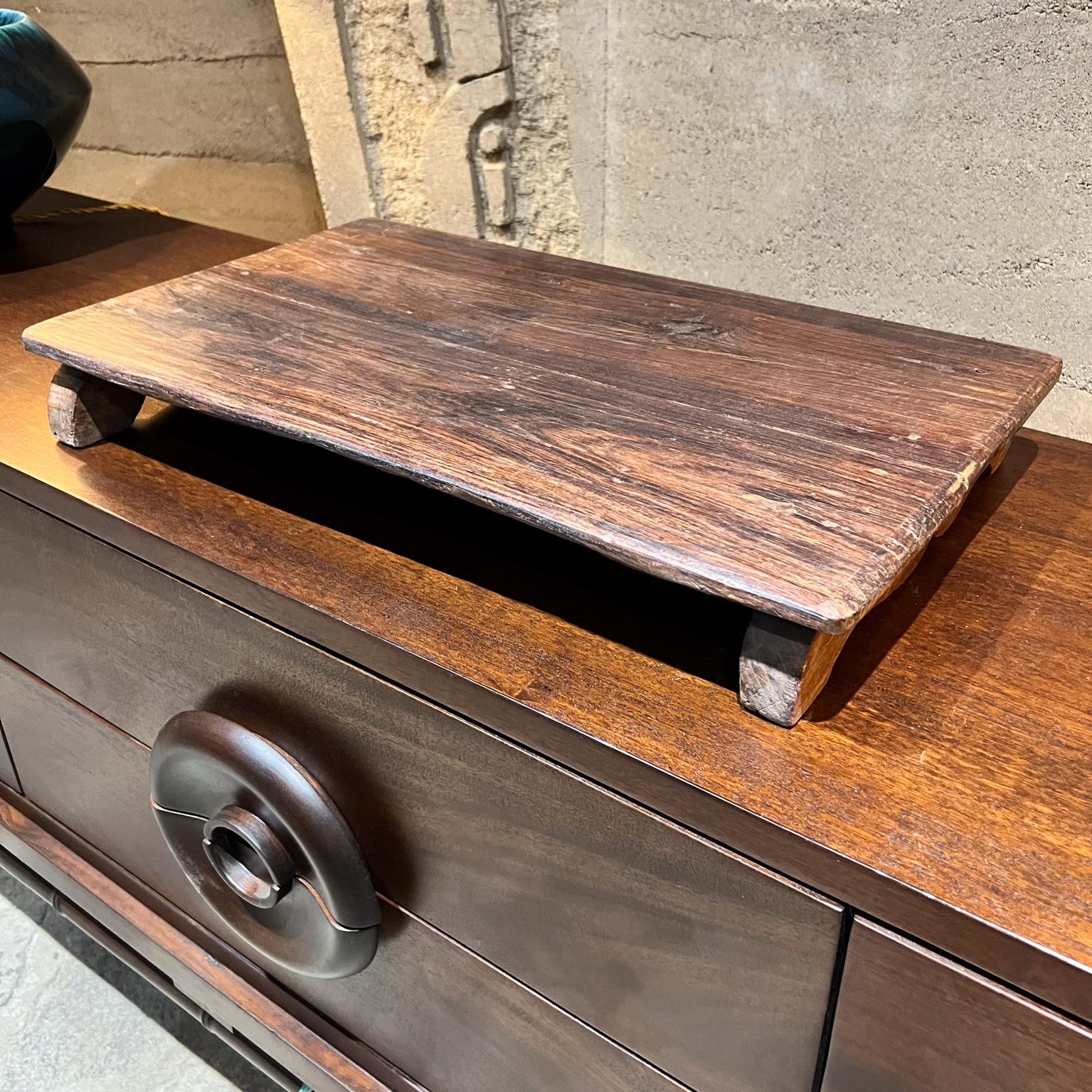 European Rustic Wood Table Riser Bread Board Antique Farmhouse For Sale ...