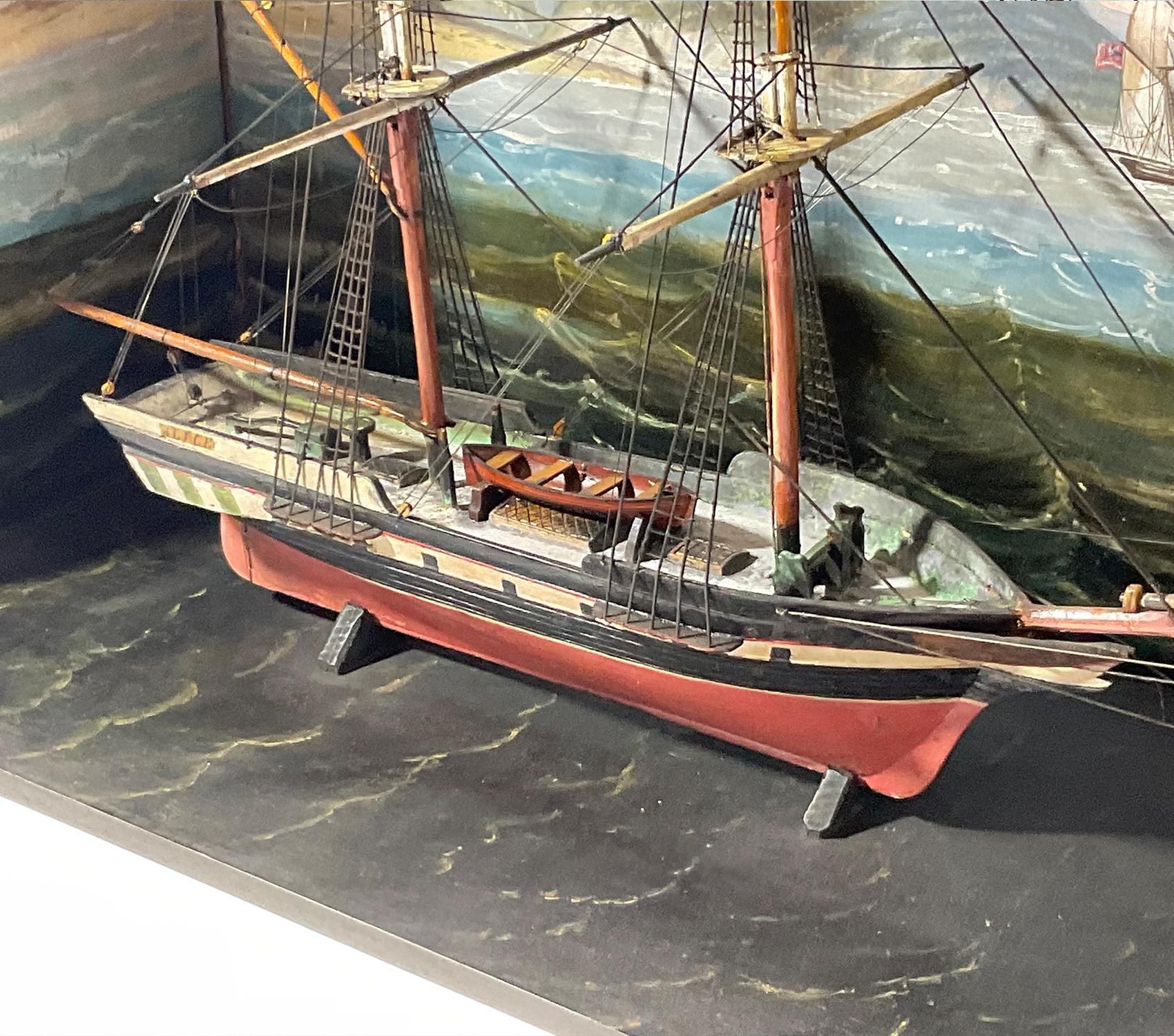 European Sailing Ship Diorama 8