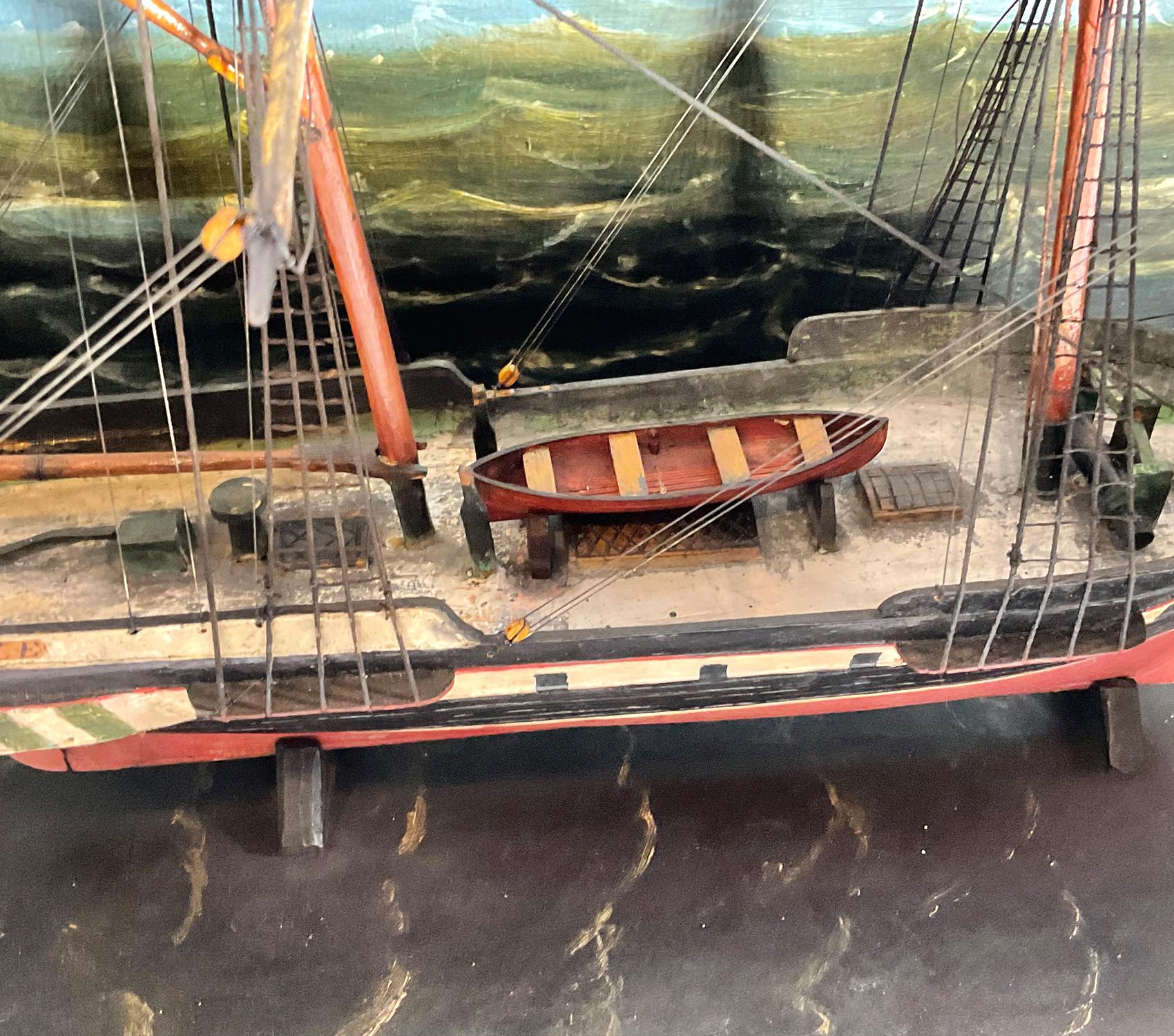 European Sailing Ship Diorama 1