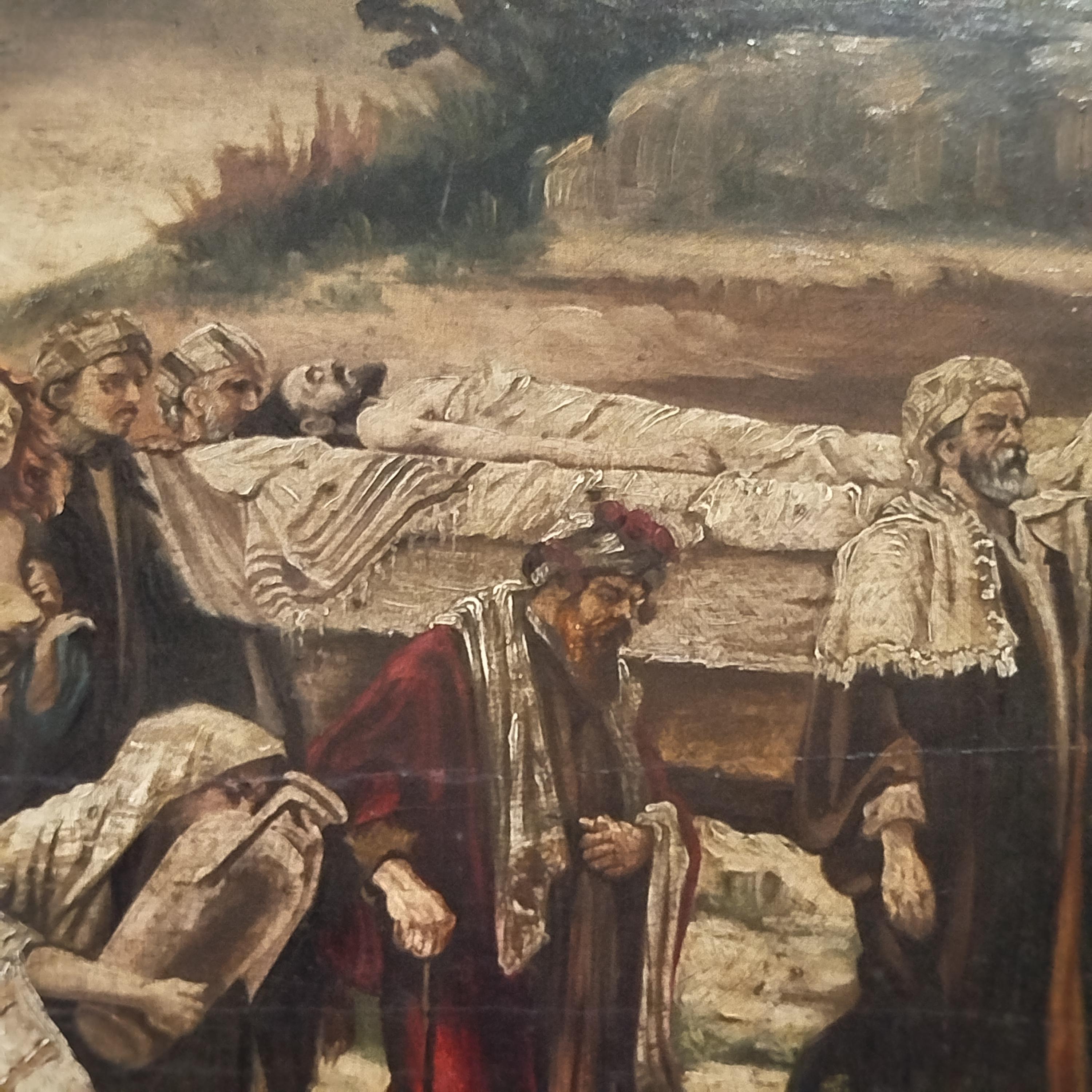 European School - L'enterrement de Lazarus en vente 6