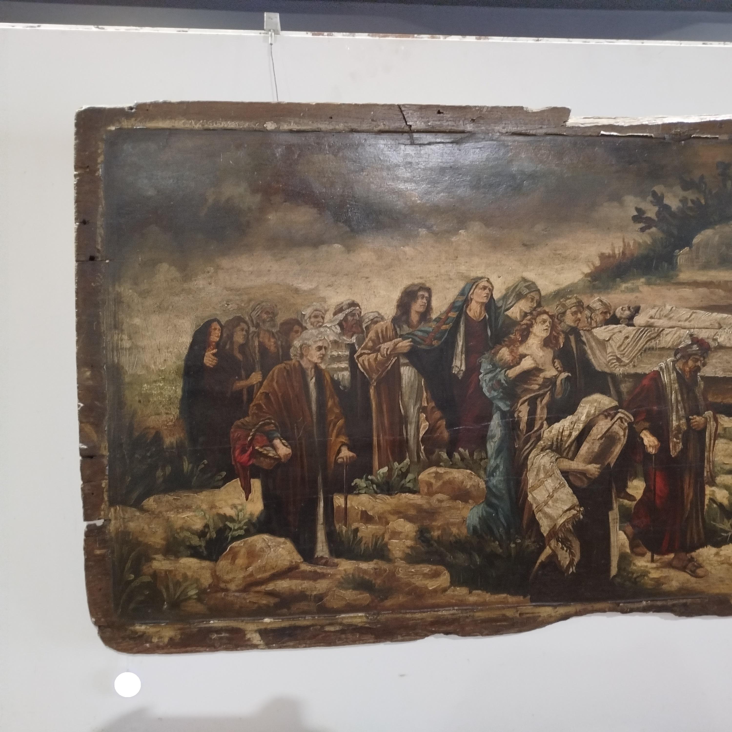 European School - L'enterrement de Lazarus Bon état - En vente à Porto, PT