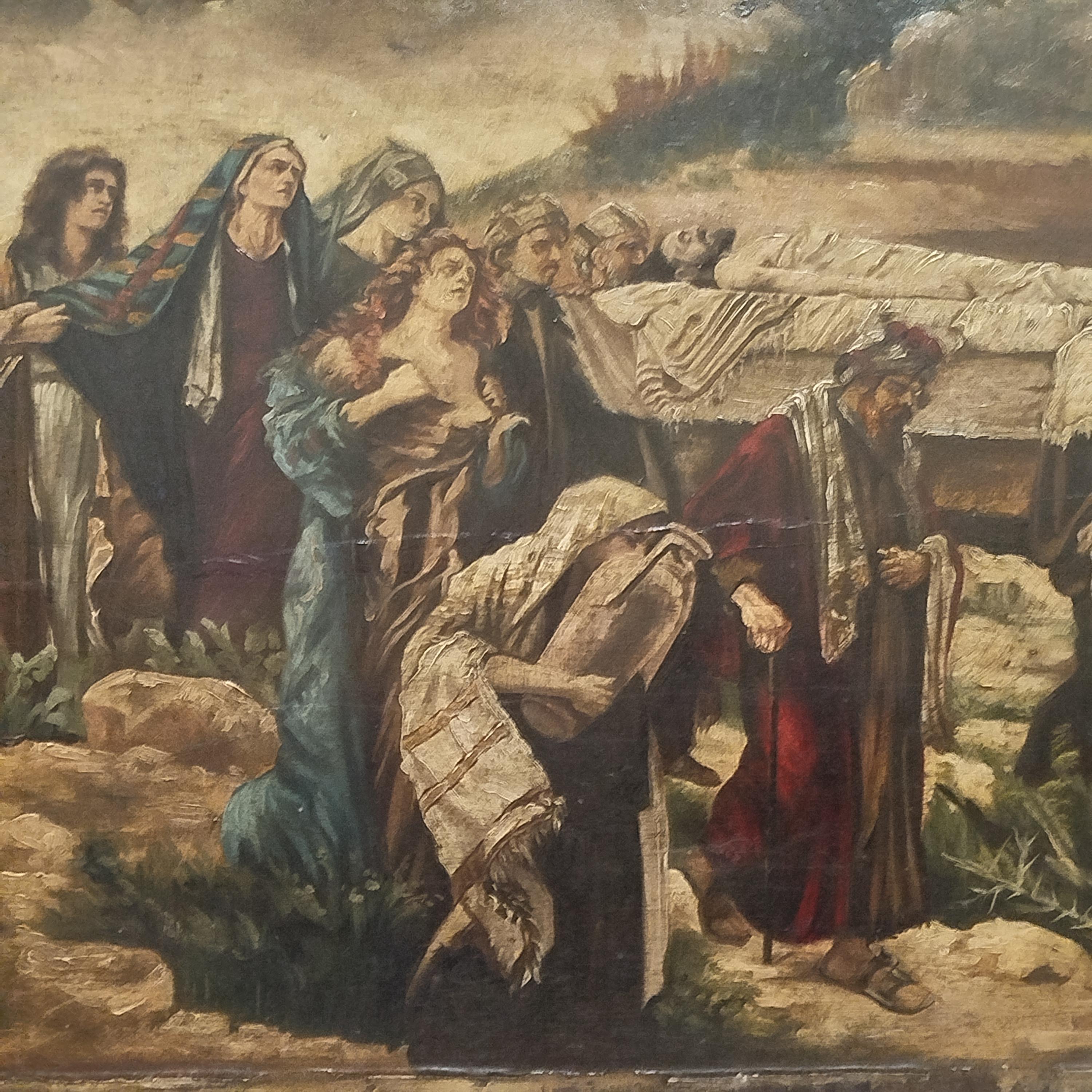 European School - L'enterrement de Lazarus en vente 2