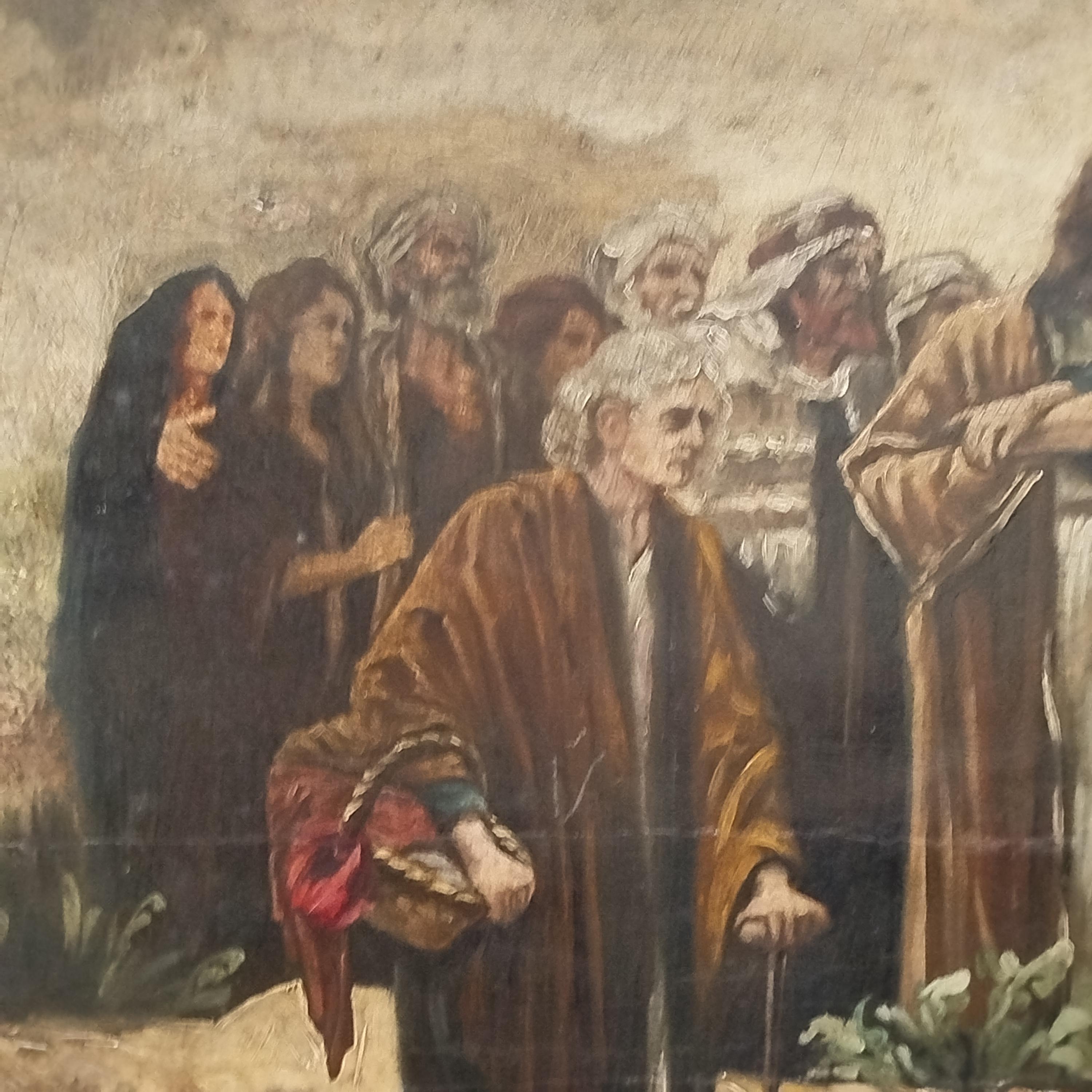 European School - L'enterrement de Lazarus en vente 4