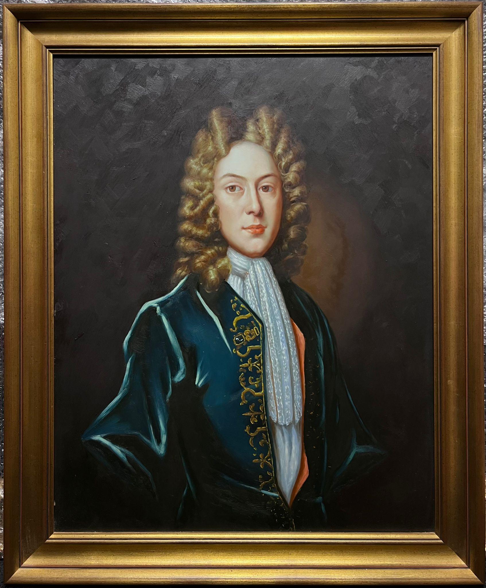 Portrait of a Nobleman
European School, 20th century (painted after an earlier style)
oil on canvas, framed
framed: 35 x 29 inches
canvas: 30 x 24 inches
provenance: private collection, East Anglia, UK
condition: very good and sound condition 