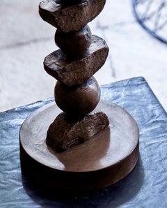 Contemporary European Bronze Silhouette Table Lamp by Margit Wittig