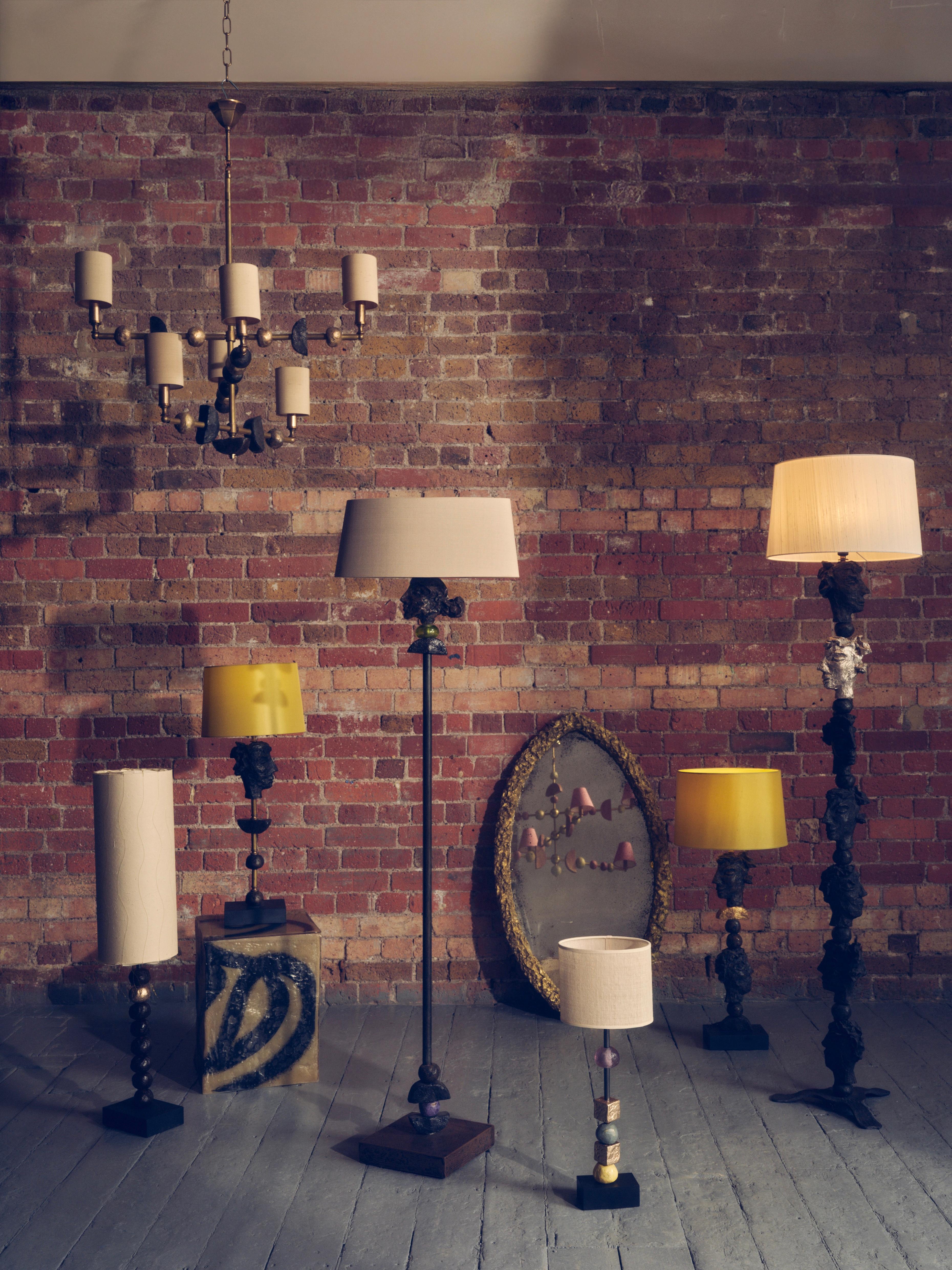 European, Silhouette Table Lamp by Margit Wittig, Bronze Resin In New Condition For Sale In  London, GB