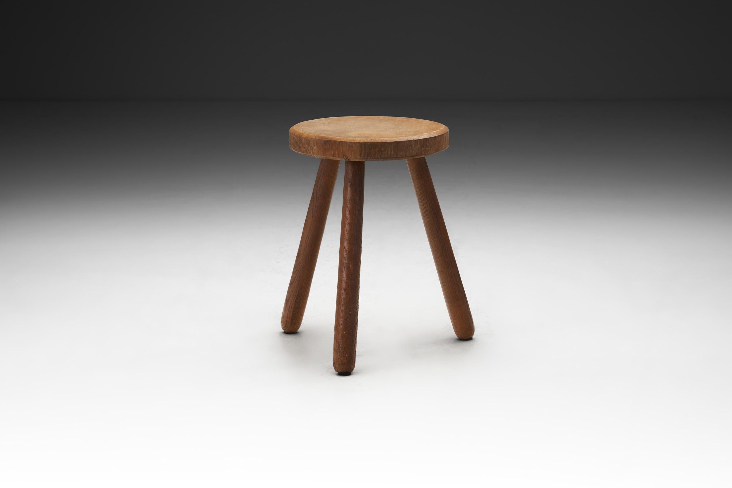 tripod stool wooden
