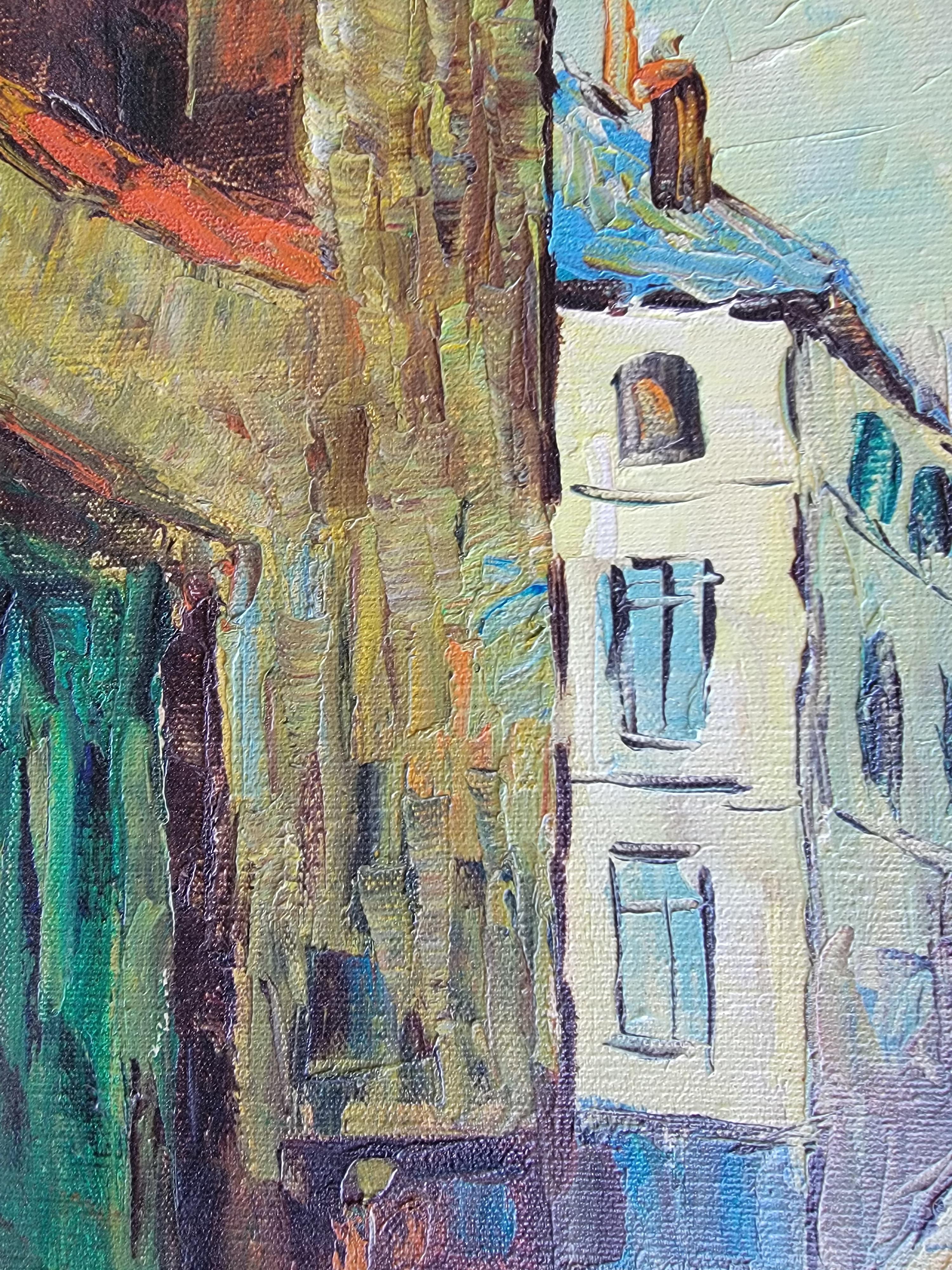 European Street Scene Street Paintings For Sale 2