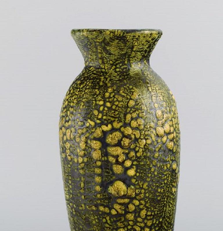 European Studio Ceramicist, Two Vases in Glazed Ceramics, 1960s-1970s 1