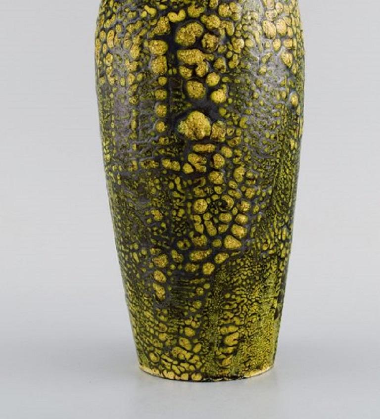 European Studio Ceramicist, Two Vases in Glazed Ceramics, 1960s-1970s 2