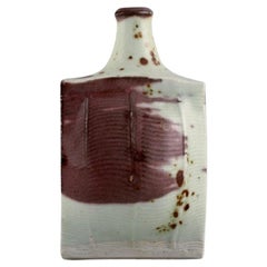 European Studio Ceramicist, Vase in Glazed Ceramics, Late 20th C