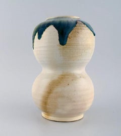 Studio europeo di ceramica, grande vaso unico in ceramica smaltata, anni '80