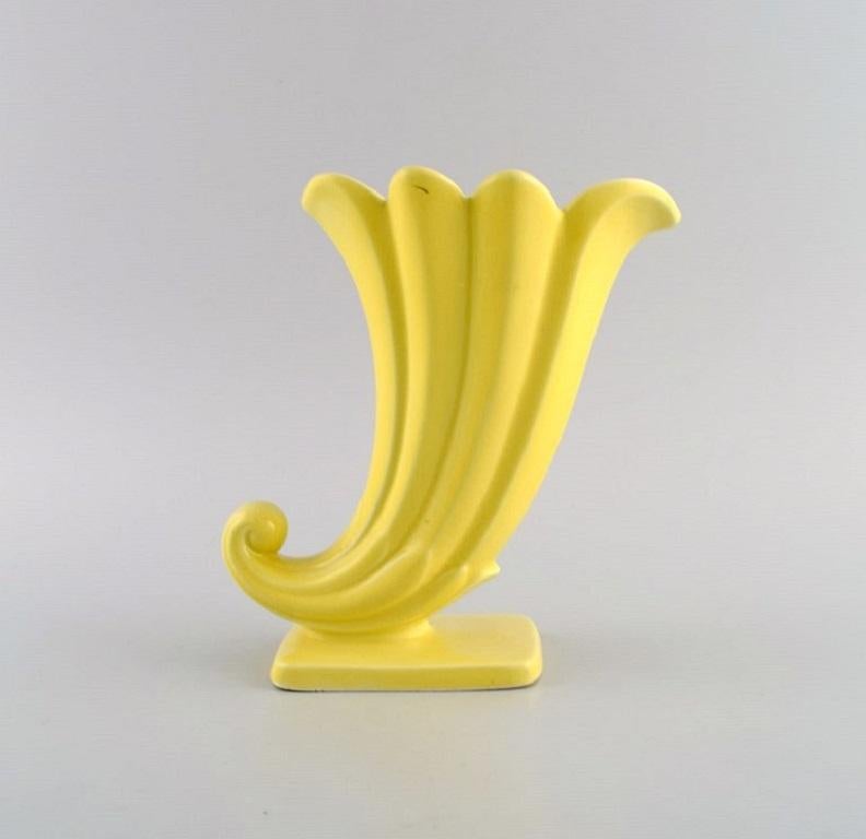 Unknown European Studio Ceramist, Unique Vase in Glazed Ceramics, Mid-20th C For Sale