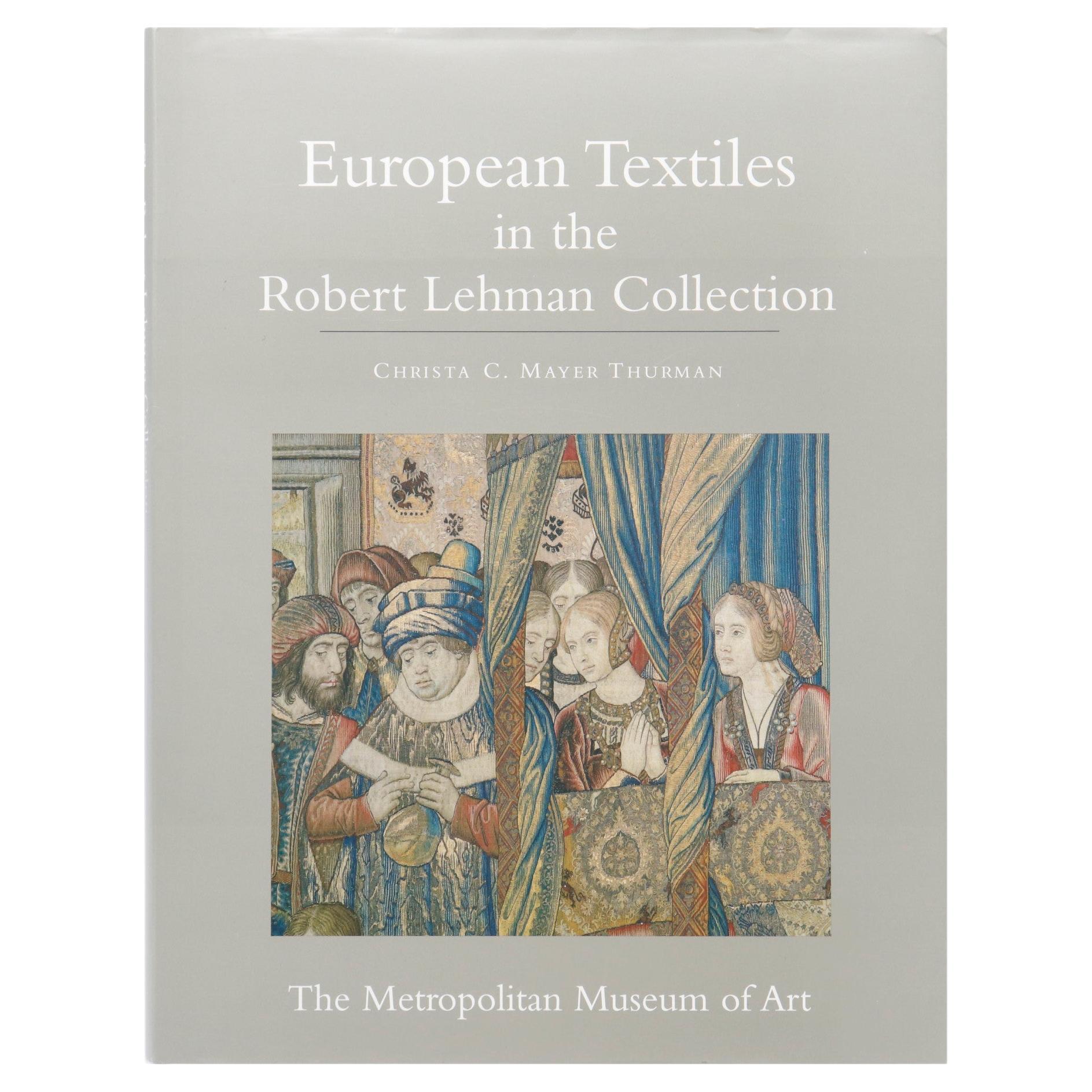 European Textiles in the Robert Lehman Collection For Sale