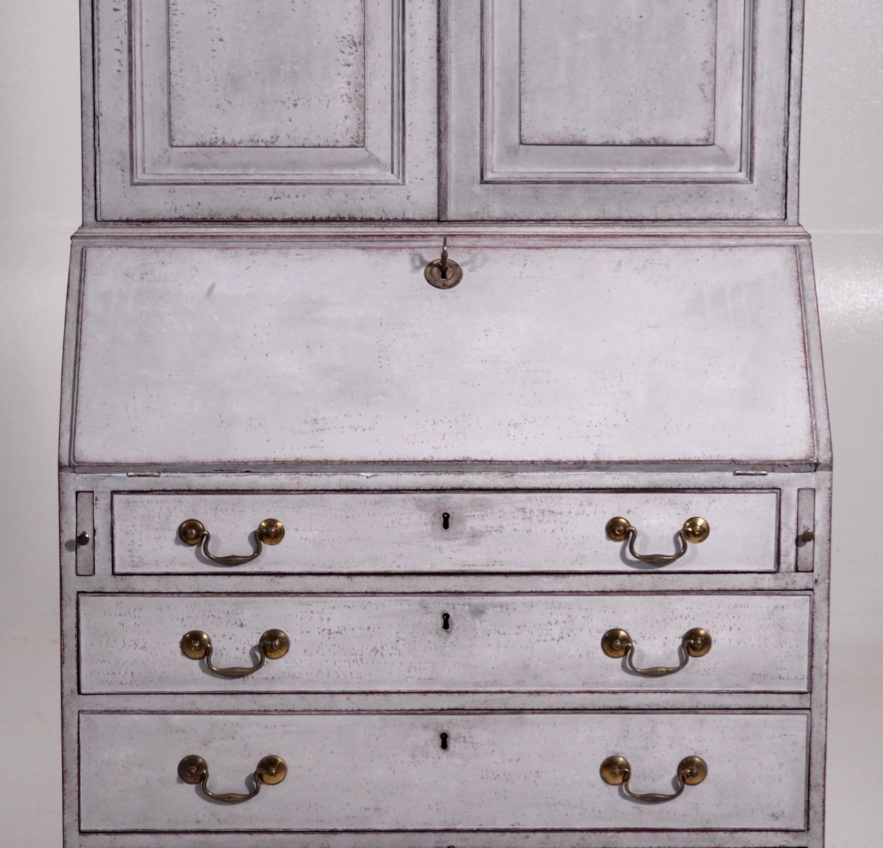 18th Century and Earlier European Two-Parts Bureau, Late 18th Century For Sale