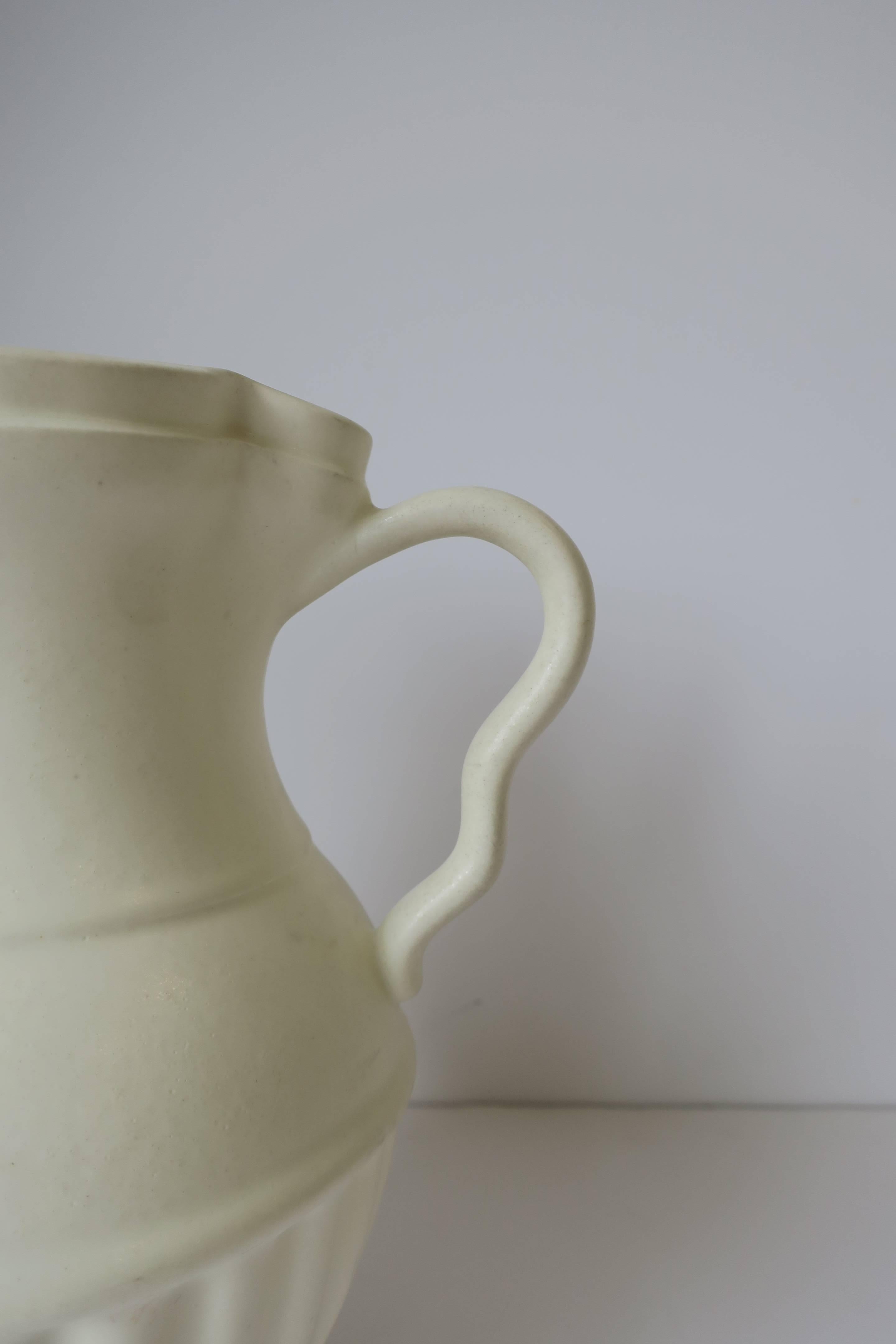 European White Urn Form Ceramic Pottery Vase 5