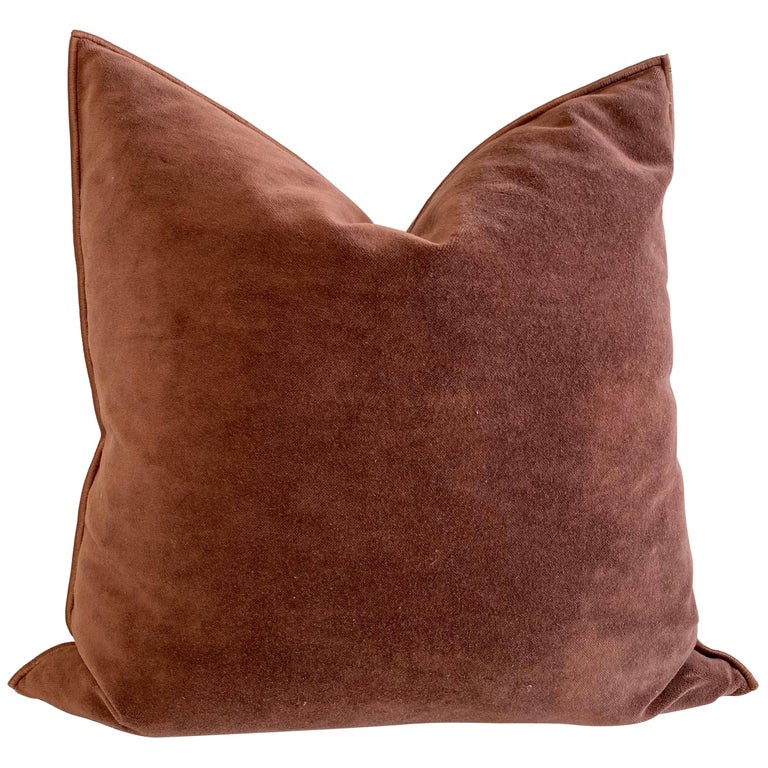Velvet Accent Pillow, New, Offered by bloom home inc.