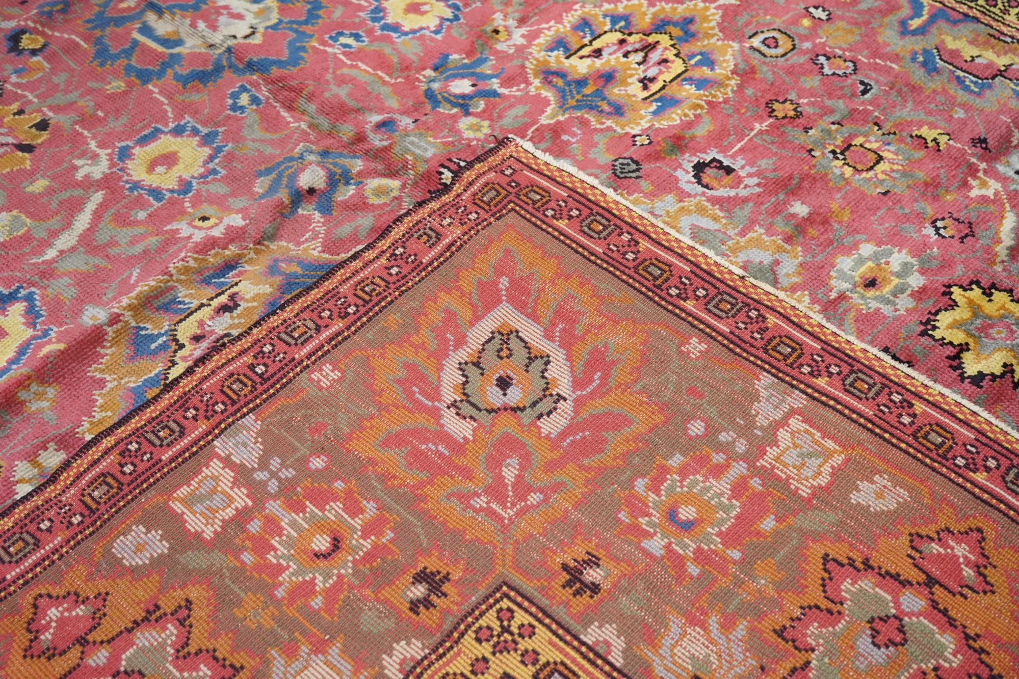 Tapis européen vintage 8'11'' x 15'6'' en vente 5