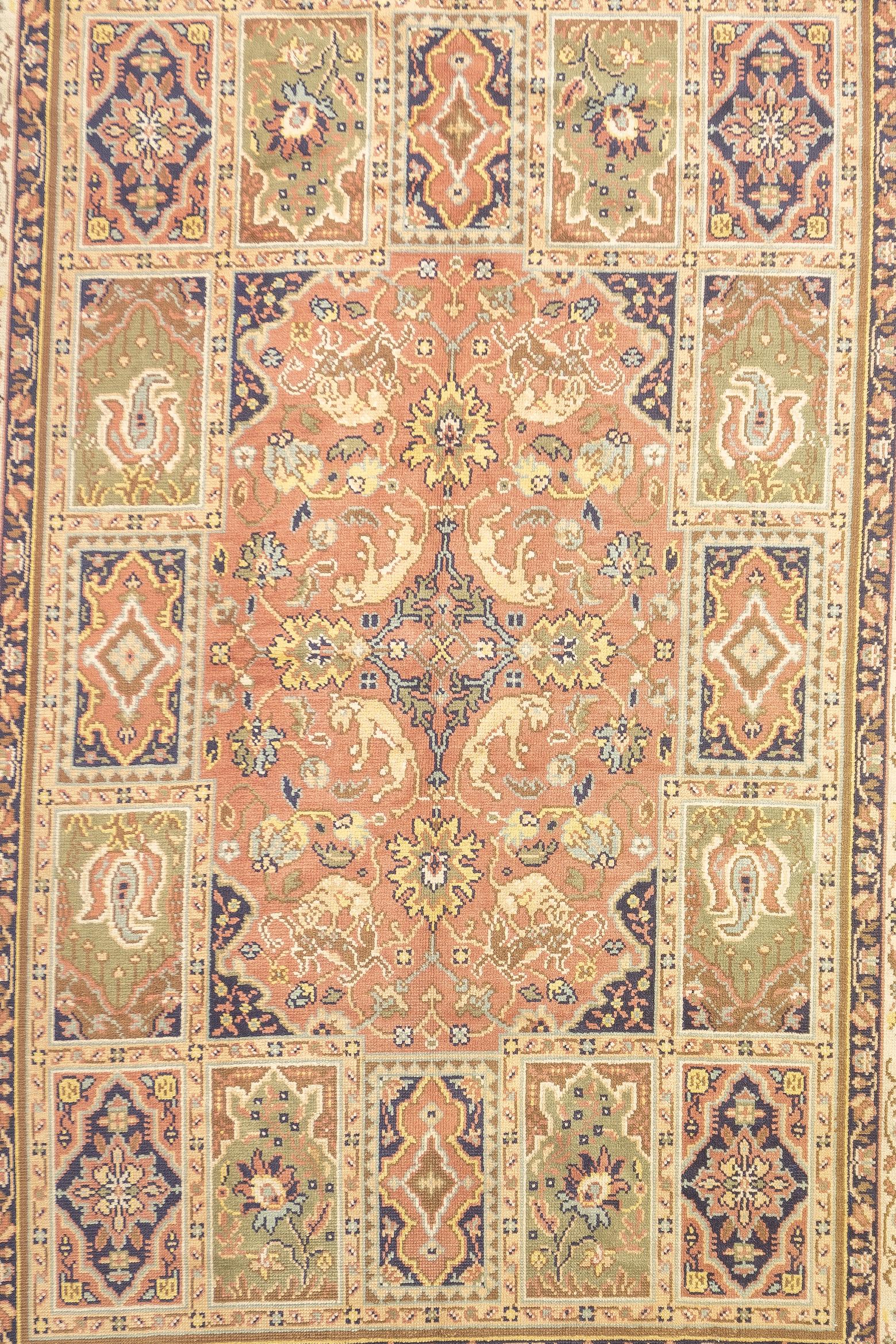 Asiatico Tappeto Europeo in Lana 6'6'' x 9'8'' in vendita