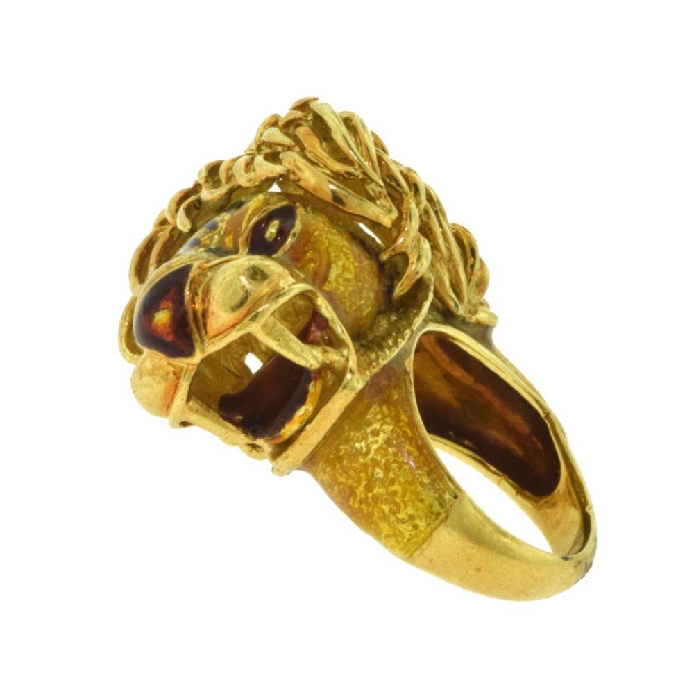 Brilliance Jewels, Miami
Questions? Call Us Anytime!
786,482,8100

Metal: Yellow Gold

Metal Purity: 18k 

Non-Metal Material: Enamel

Ring Size: 3.75 (sizable)

Total Item Weight (g): 18.0

Lion Head Dimensions: 20.26 x 24.23 mm

Band Width: 7.42