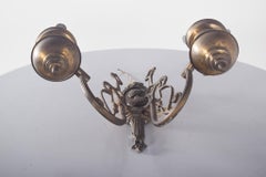 European Yellow Metal Wall Applique