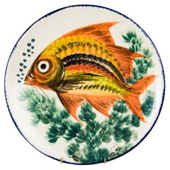 Eusebi Diaz Costa Spanish Catalan Ceramic Hand Painted Wall Hanging Plate 2
