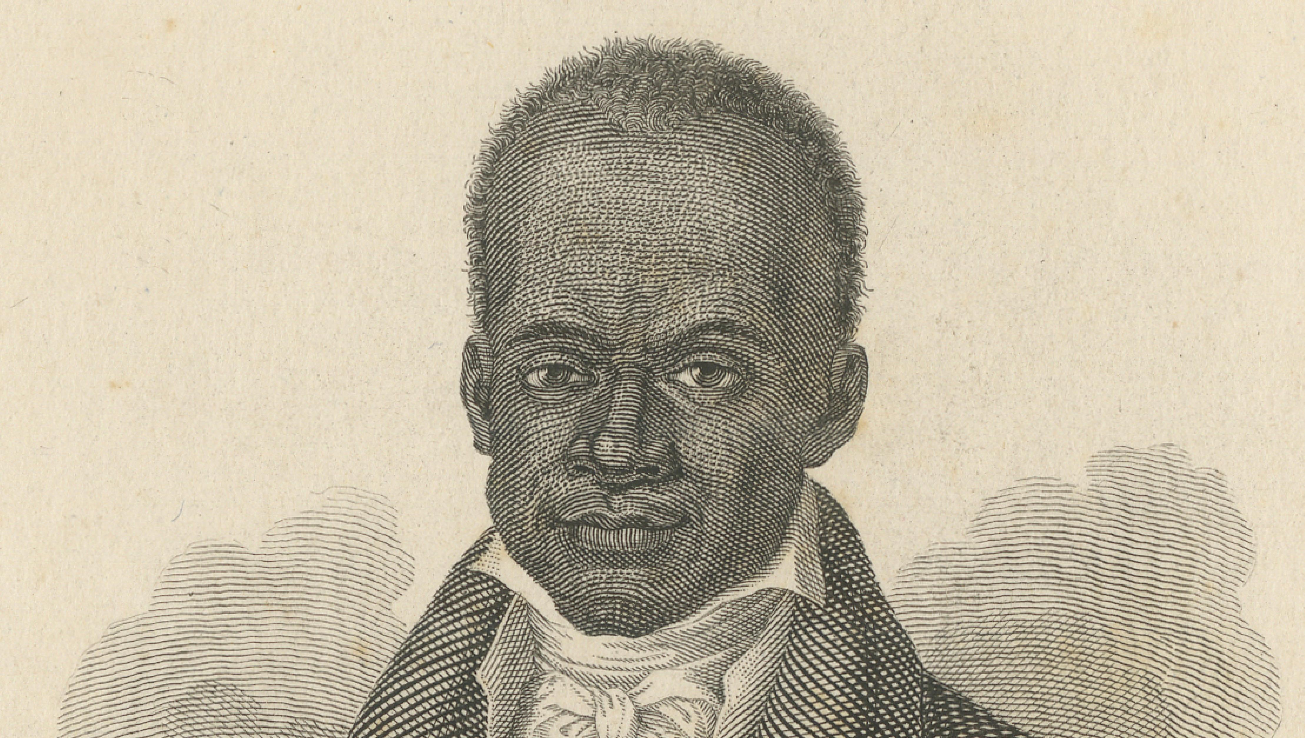 Eustache Belin Portrait Engraving, Haitian Revolution Figure, c.1830