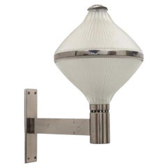 Euterpe Brass and Glass Wall Lamp by Belgiojoso, Peressutti, Rogers for Artemide