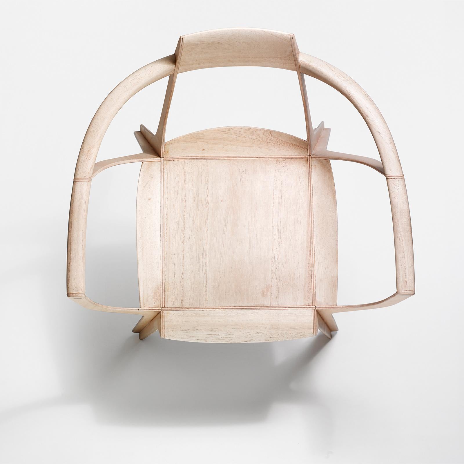 Eutopia Sessel aus Kiri-Holz von Francisco Gomez Paz im Zustand „Neu“ im Angebot in Milan, IT