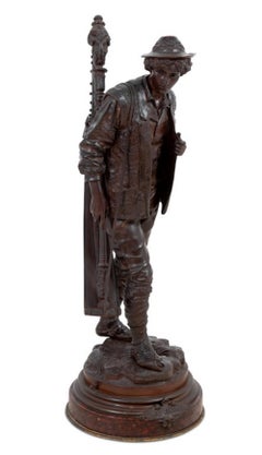 Eutrope Bouret "Sans Famille" Patinated Bronze