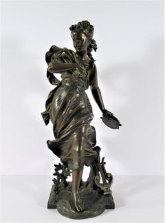 Terpsichore Woman with Tambourine