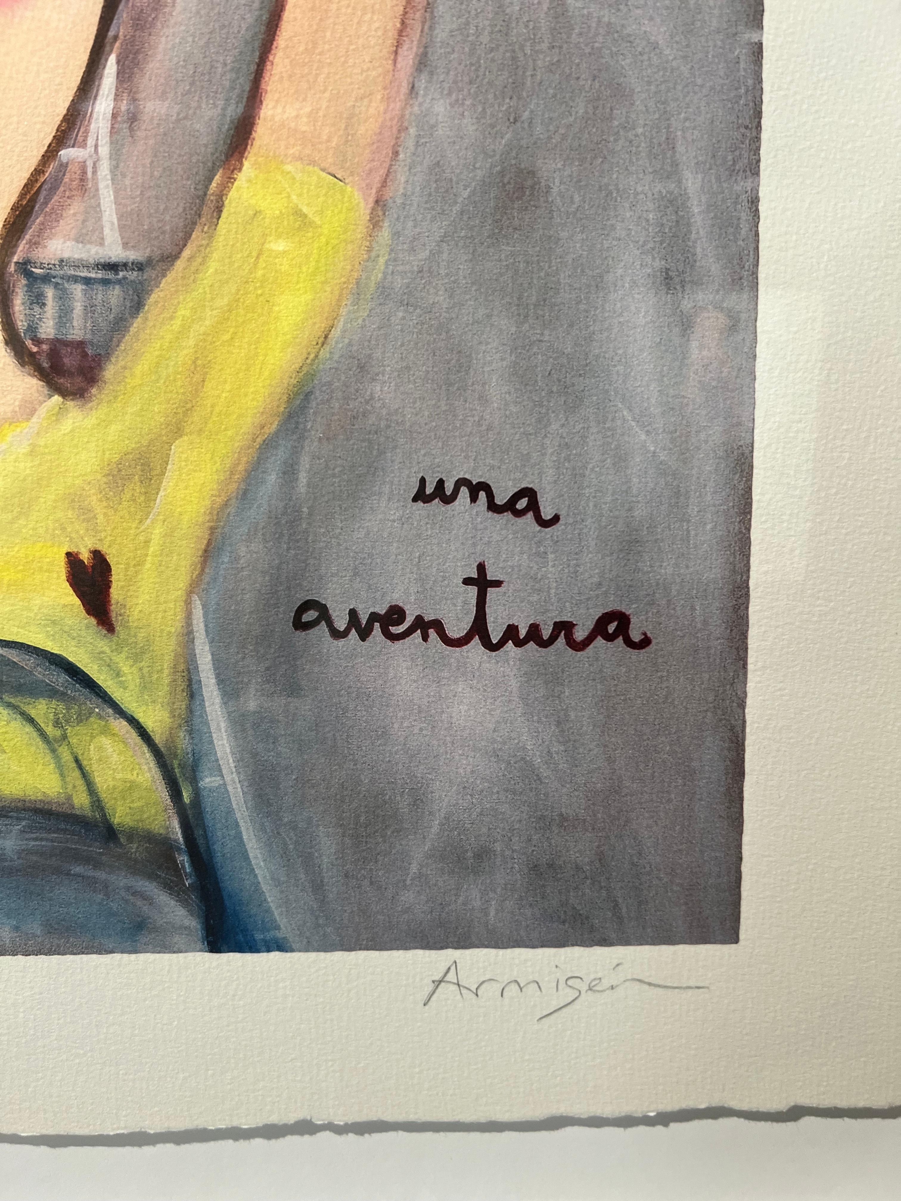 Una Aventura / An Adventure 36/40 (Framed) For Sale 2