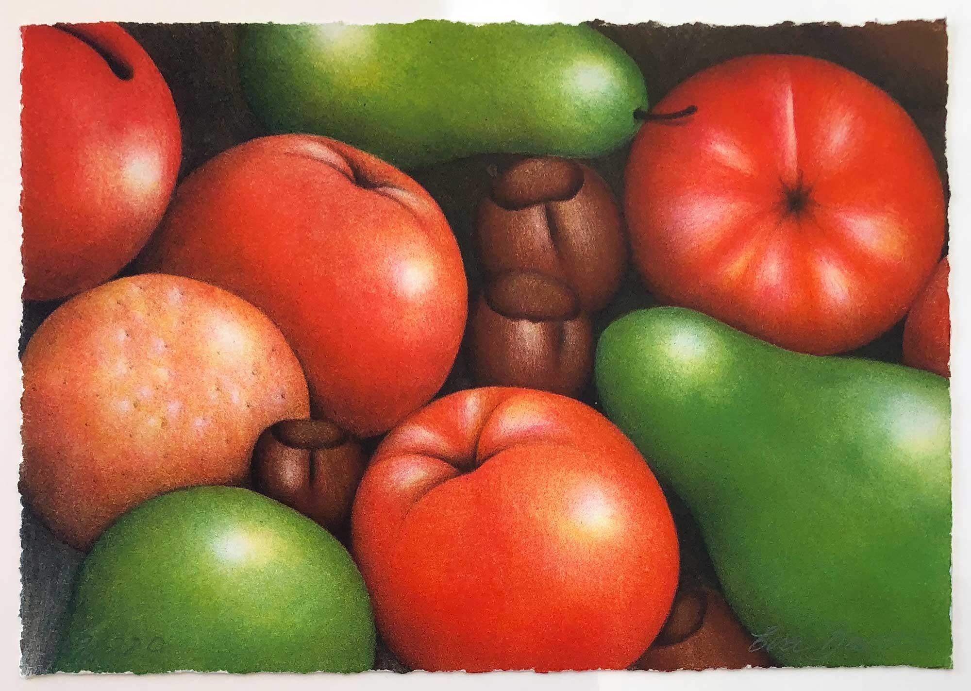 Eva Bostrom Still-Life Print - Untitled (fruit)