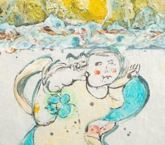 "Crow and the Mountain" and Untitled, 2