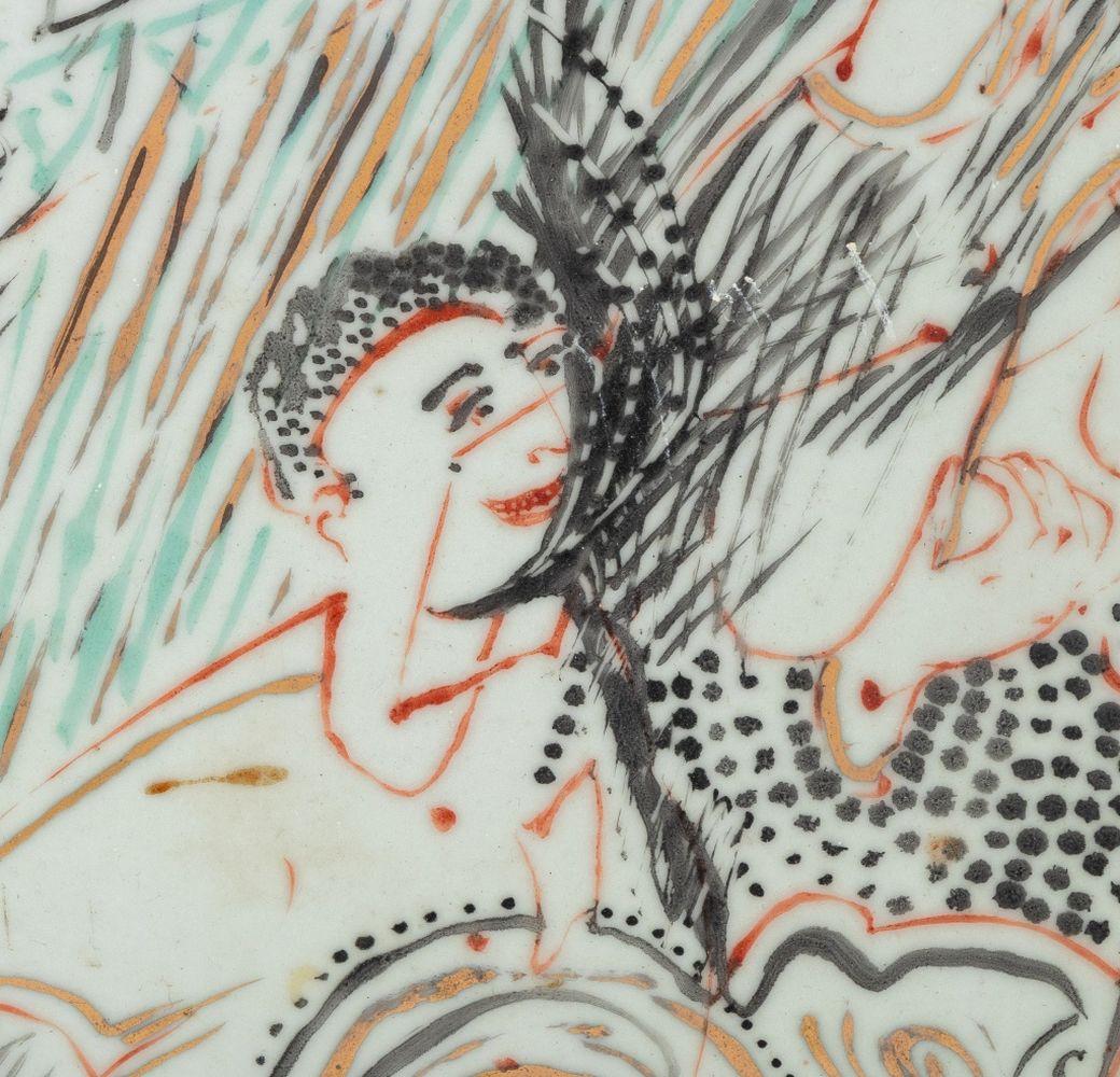 Compositions abstraites sur carreaux de céramique, 3 en vente 8