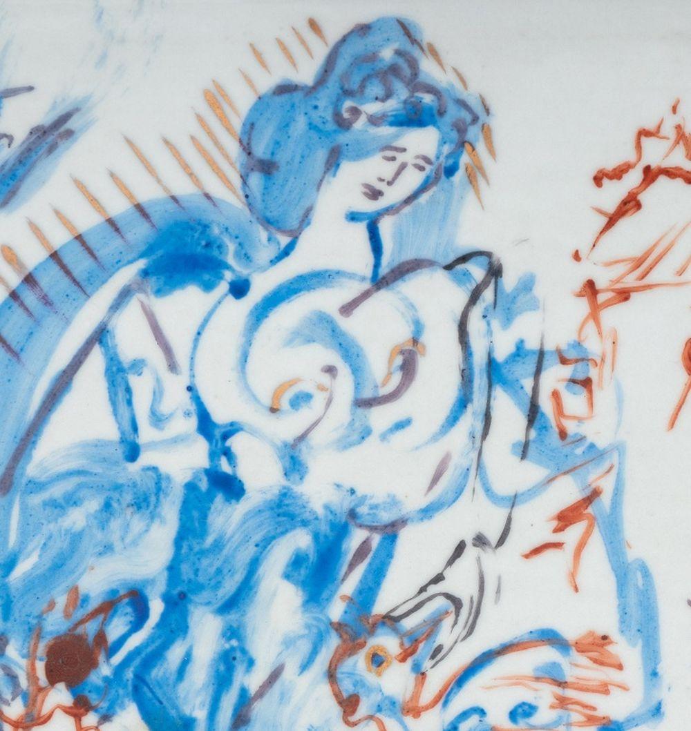 Compositions abstraites sur carreaux de céramique, 3 en vente 2