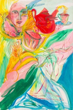 "Lady with Tea Pot"
