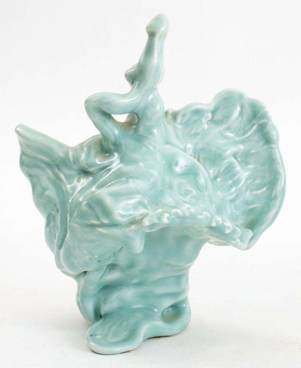 Abstract Art Pottery Sculptures, 3 For Sale 1