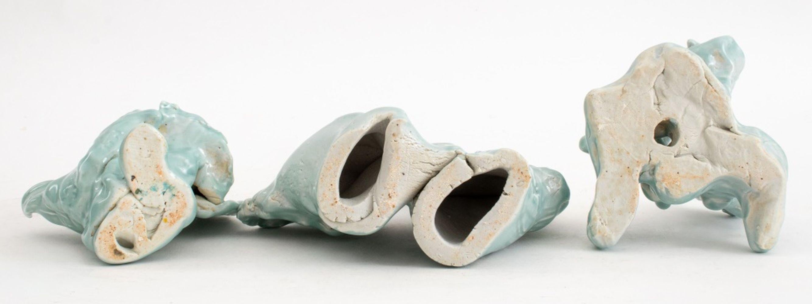 Abstract Art Pottery Sculptures, 3 For Sale 5